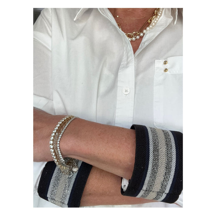 White Essential - Night Shimmer Cuff