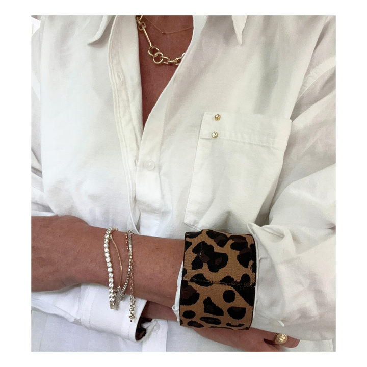 The Cuffed -Relaxed White  - Spots