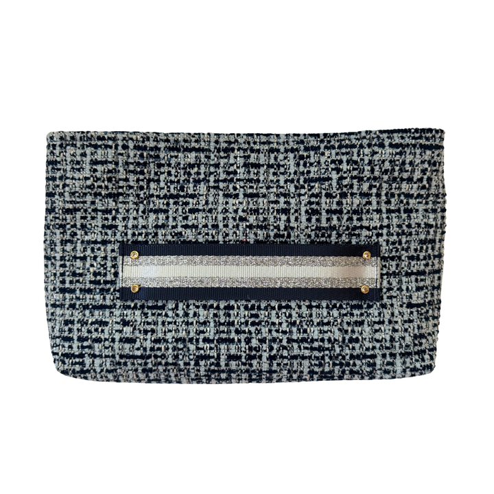 The Sully Blue Tweed Stripe