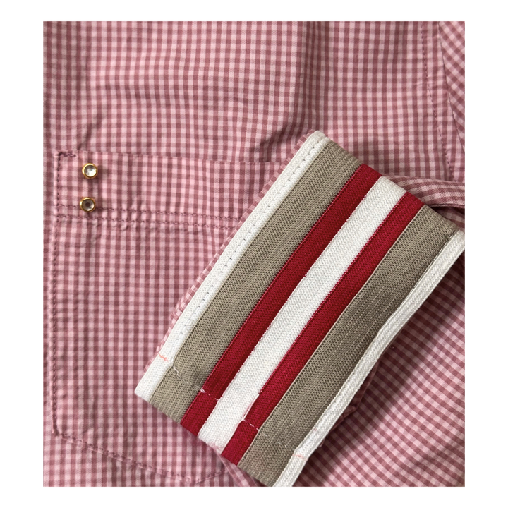 The Cuffed - Essential Checked - ACK Red Stripe