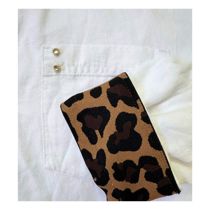 The Cuffed -Relaxed White  - Spots