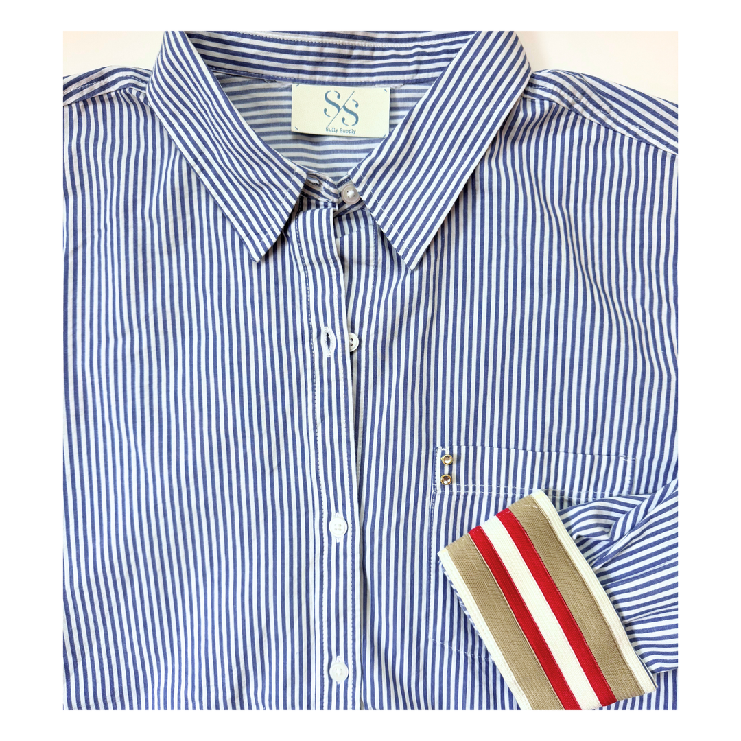 The Cuffed - Essential Striped - Red Stripe
