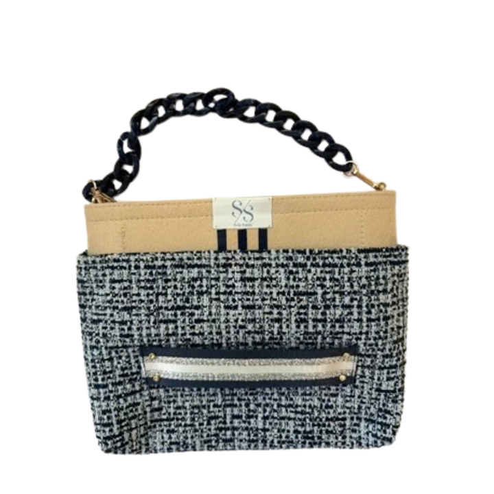 The Sully Blue Tweed Stripe