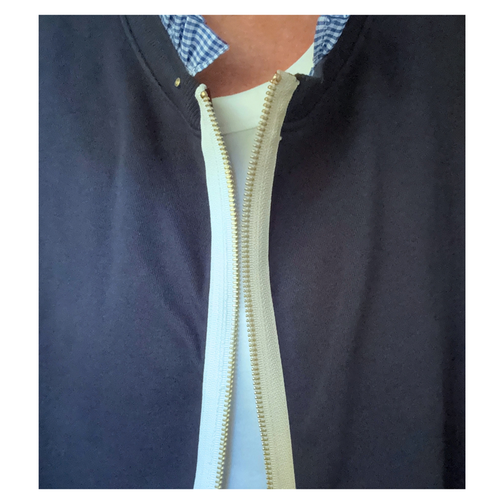 The Zip-Up - Navy